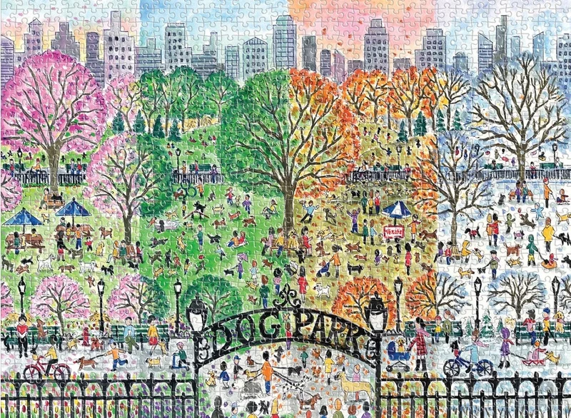 Dog Park In Four Seasons