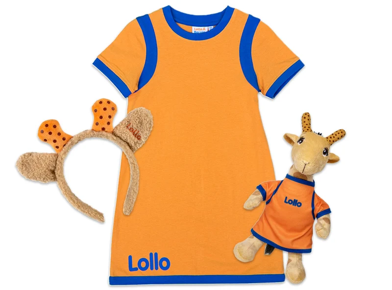 Lollo-paket (pyjamas, gosedjur och diadem)
