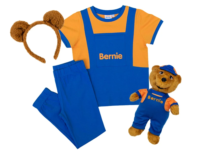 Bernie-paket (pyjamas, gosedjur och diadem)