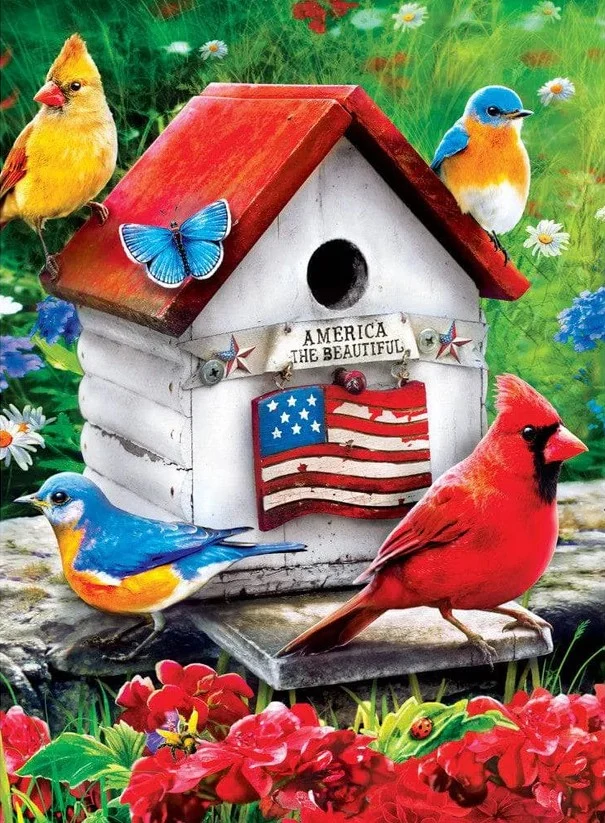 An American Birdhouse