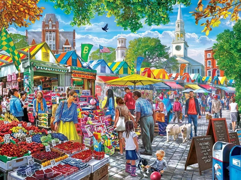 Market Day Afternoon