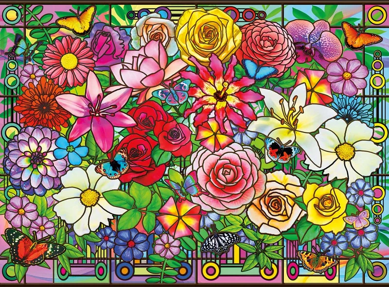 Stained Glass Bouquet
