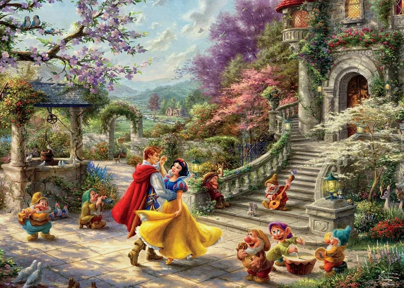 Snow White Dancing in the Sunlight