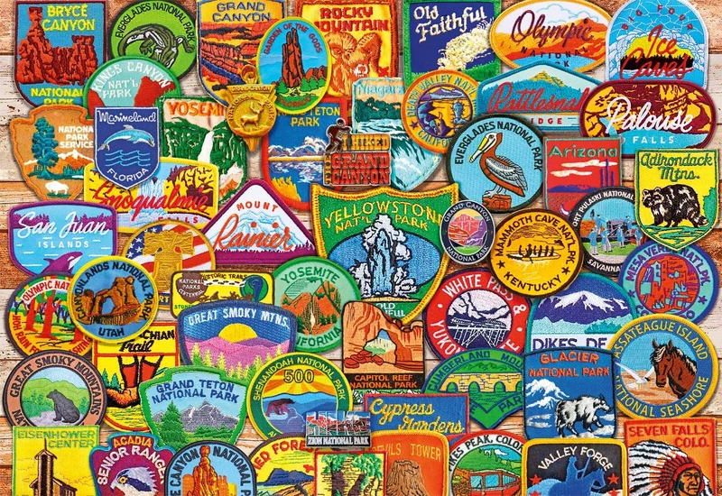 National Parks Patches