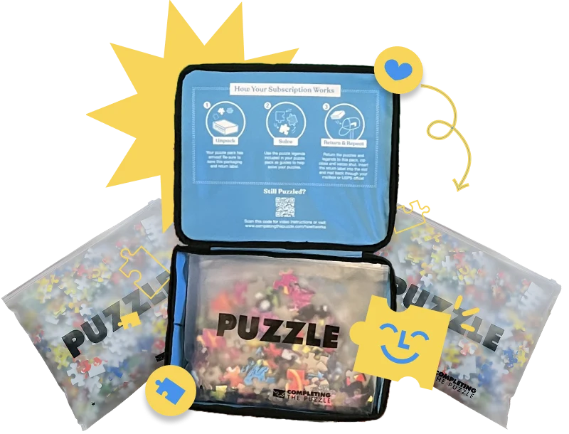 Unlimited 3 Puzzle 12 Month Membership - Always Have A Puzzle