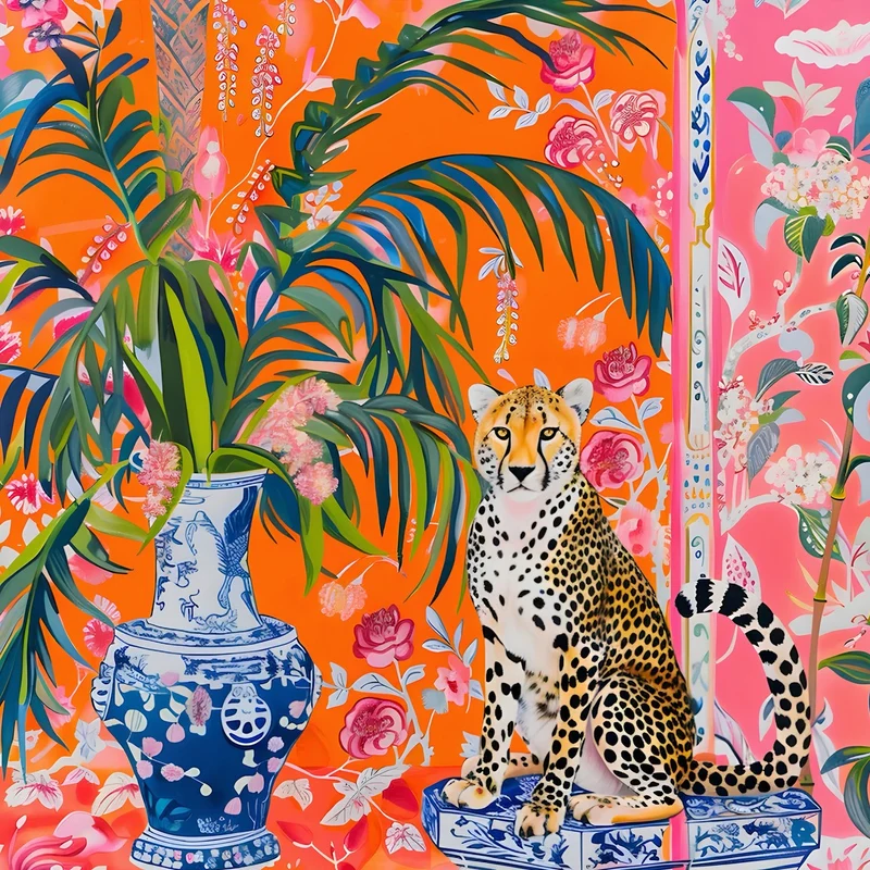 Cheetah & Ginger Jar