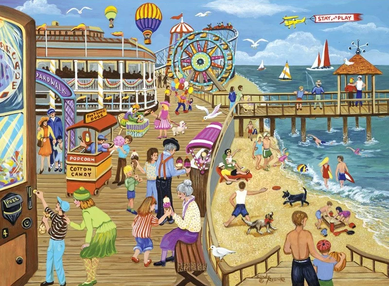Ice Cream On The Boardwalk