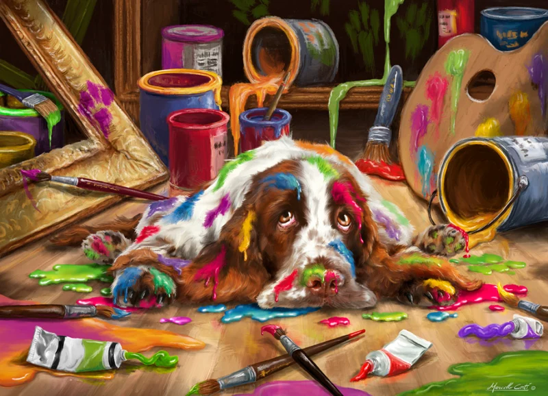 Puppy Picasso