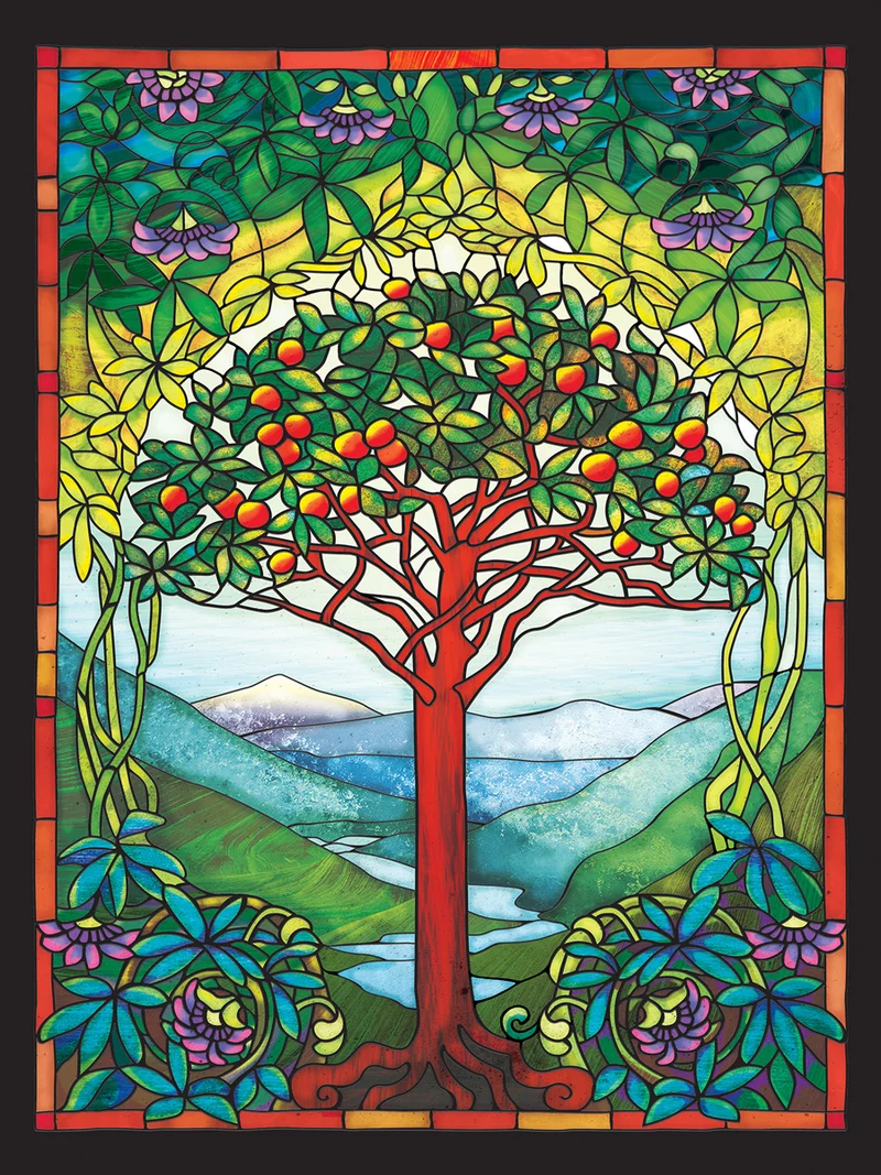 Tree of Life Stained Glass