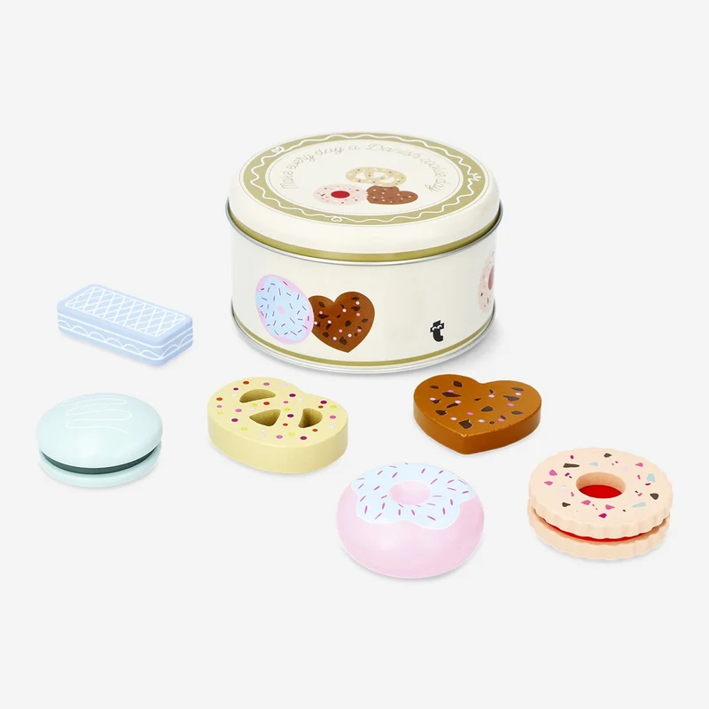 Wooden biscuits. 6 pcs