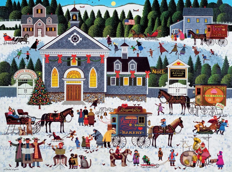 Churchyard Christmas
