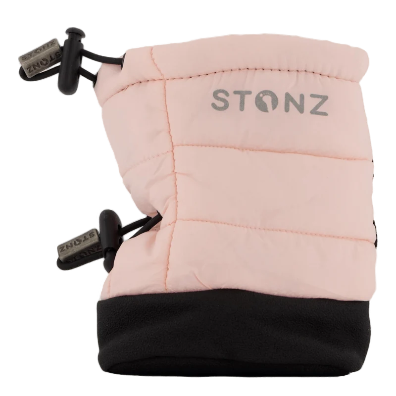 Stonz Toddler Puffer Booties Pink