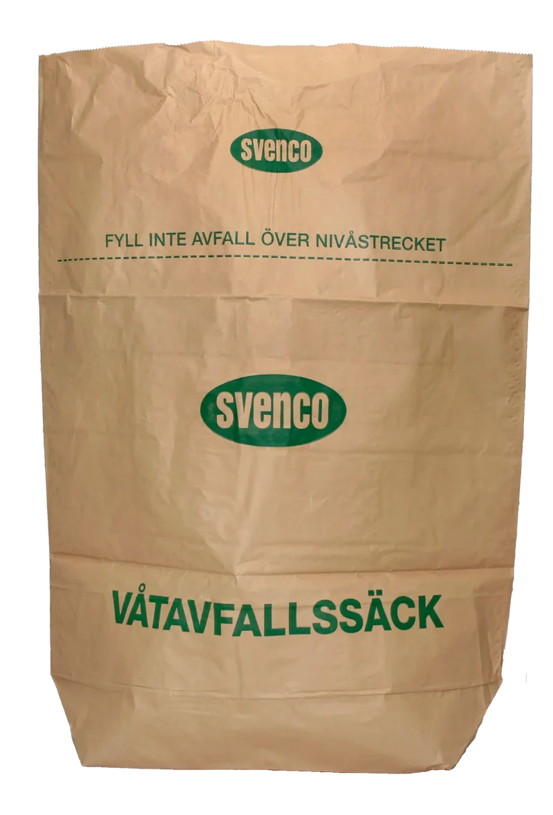 PAPPER/PLASTSÄCK 125L 1+1 BLAD