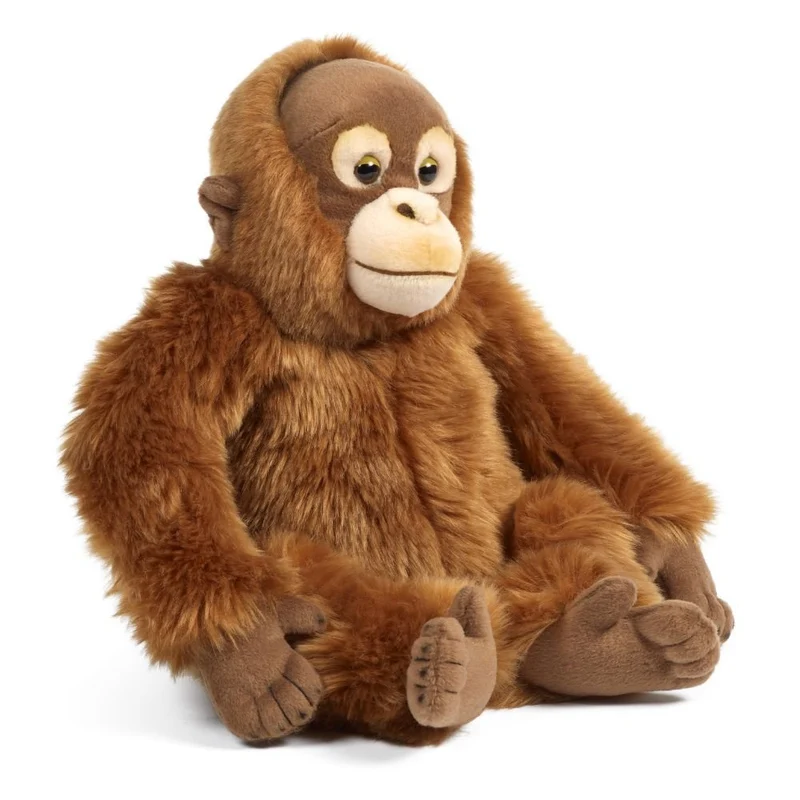 Supermjuk orangutang av återvunna PET-flaskor – 35 cm