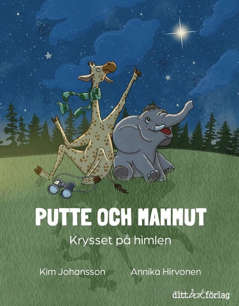 Putte och Mammut – Krysset på himlen, bilderbok