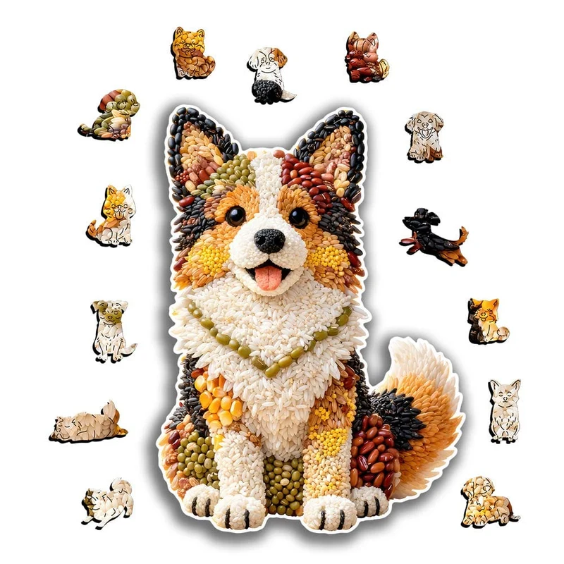 Kornig Corgi – Träpussel