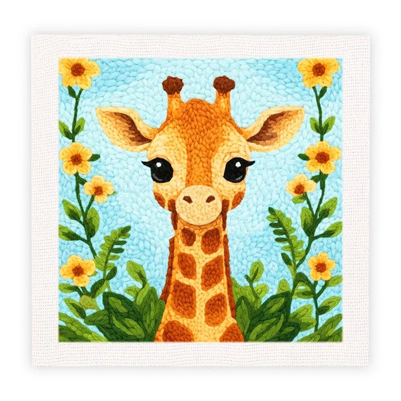 GIRAFF - Stansbroderi-kit