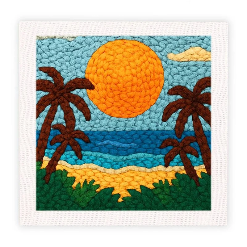 Solig Strand - Stansbroderi-kit