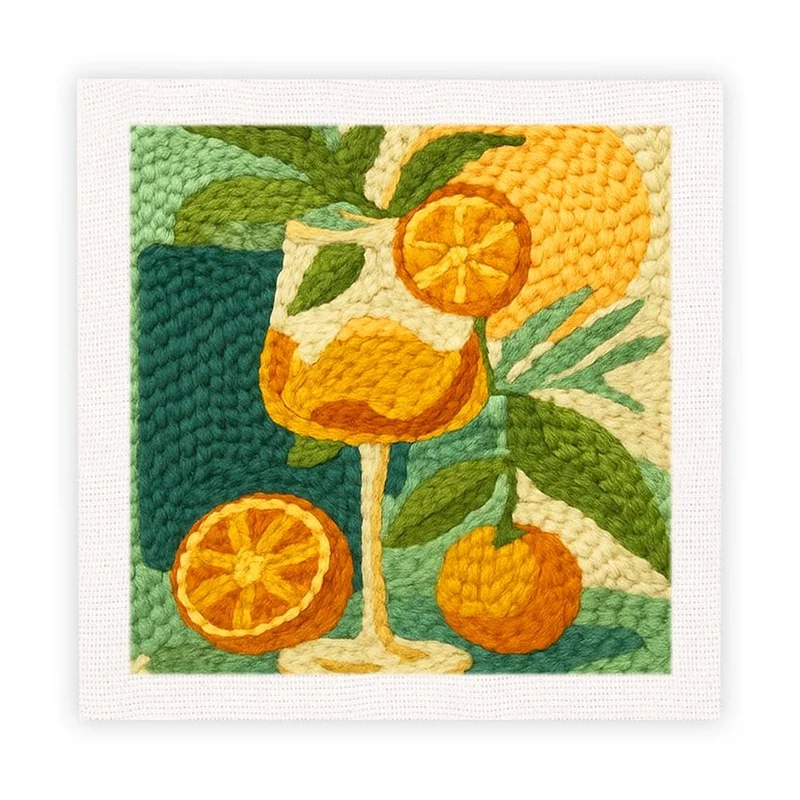 APELSINJUICE - Stansbroderi-kit