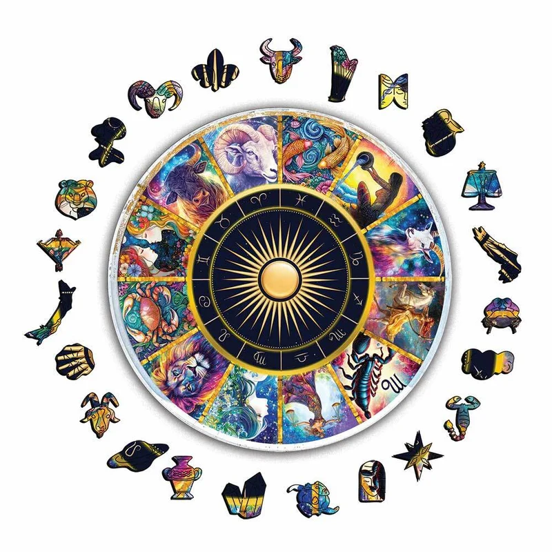 🔥 Sista dagen – Zodiaken – Träpussel