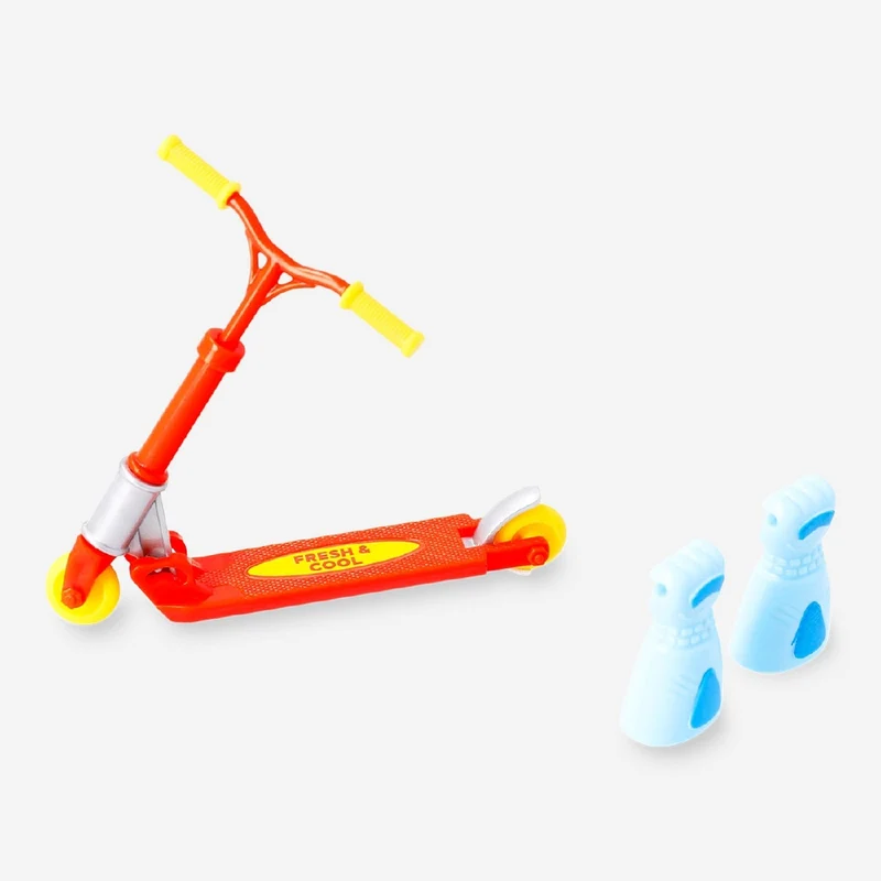 Finger scooter set