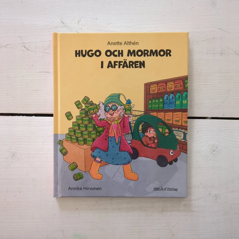 Hugo och Mormor - Böcker med lokal anknytning