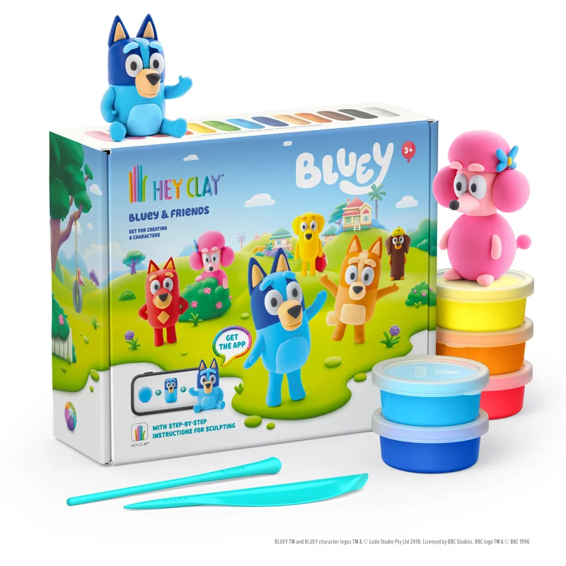 Lufttorkande lera - Bluey