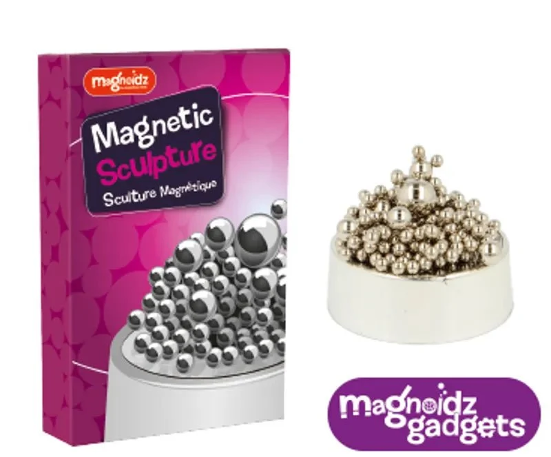 Magnetiska skulpturer med kulor