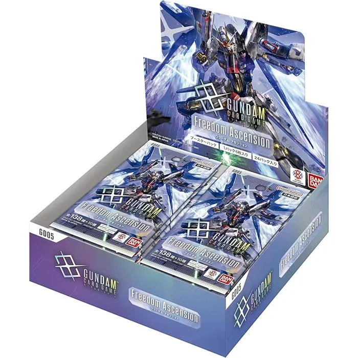 Gundam Kortspel Boosterpaket Freedom Ascension GD05 Boosterbox