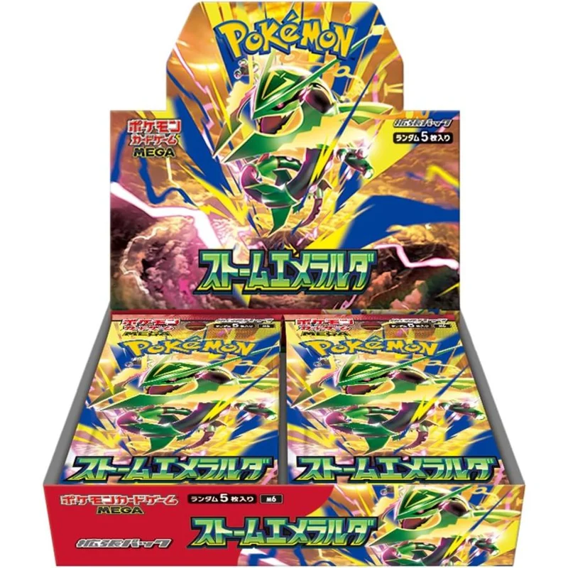 Pokémon Kortspel MEGA Expansionspaket Storm Emeralda M6