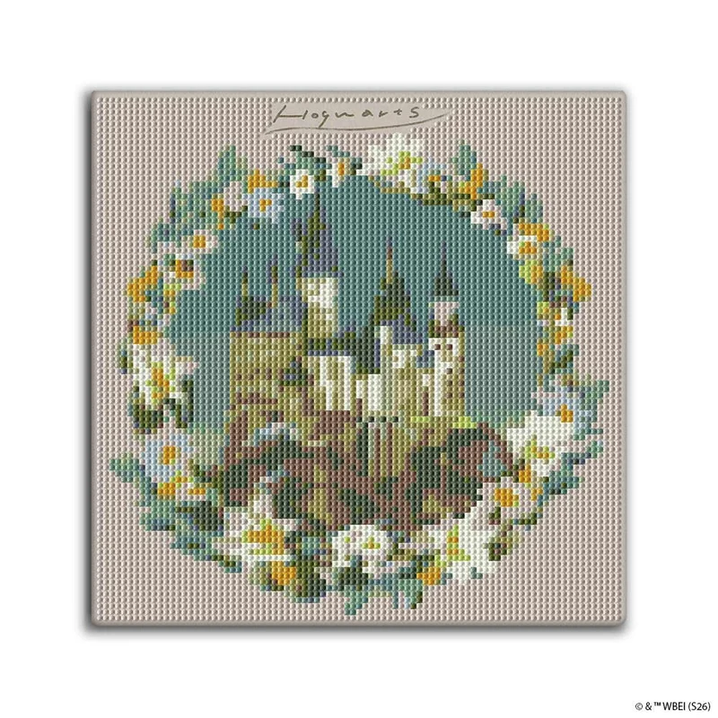 Hogwarts Castle - Inramat Diamond Painting-kit
