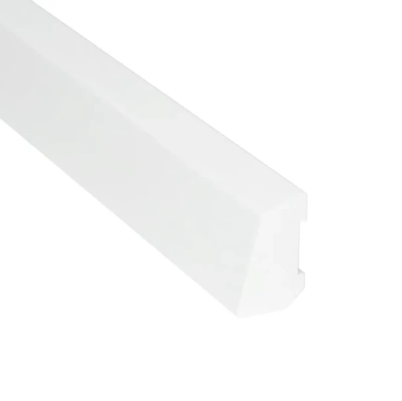 SMYGLIST 10X16 MM 2500MM VIT PLAST