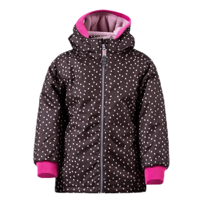 Britta Heart Jacket Brown
