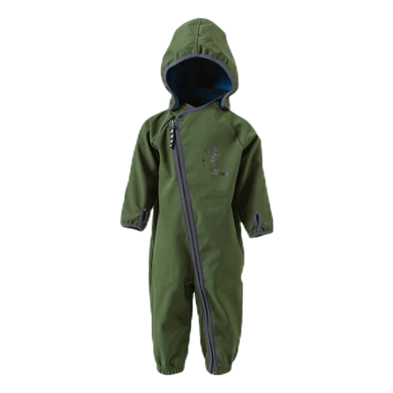Mikkel Softshell Suit Green