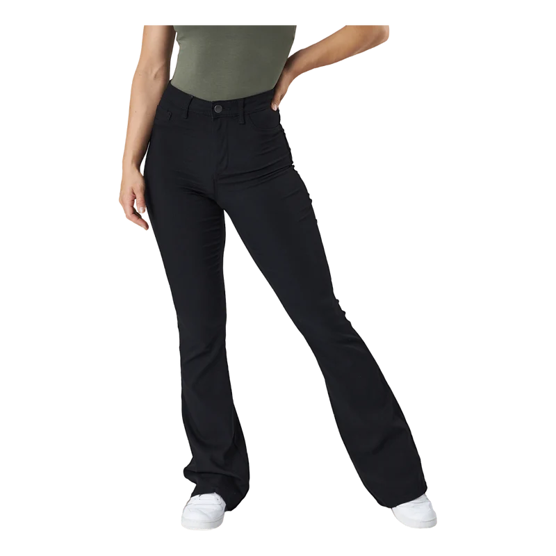 Highskin Flared Pant Blc Black