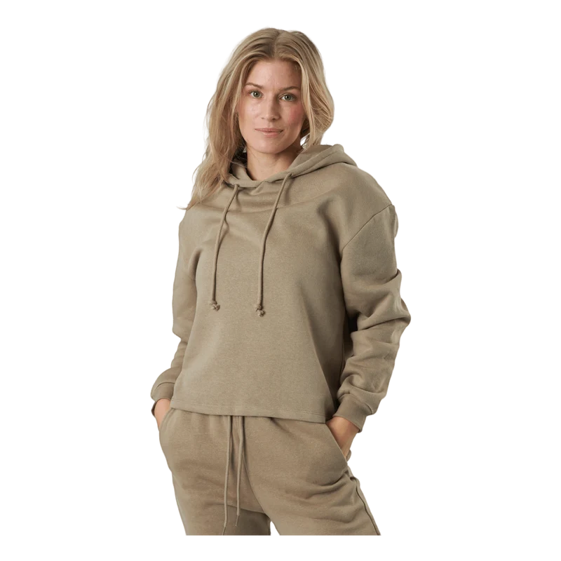Pcchilli Ls Hoodie Noos Bc Silver Mink