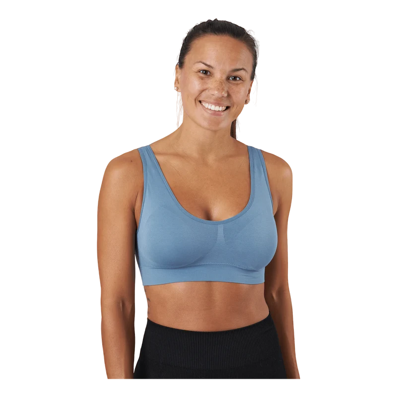 Mira Cir Sports Bra Blue Mirage