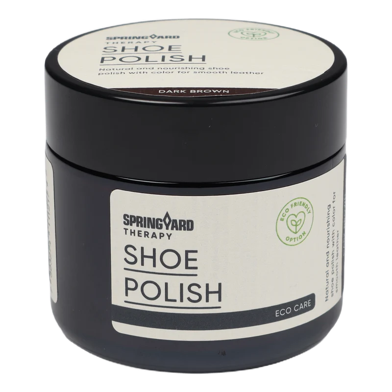 Shoe Polish 60ml Dark Brown