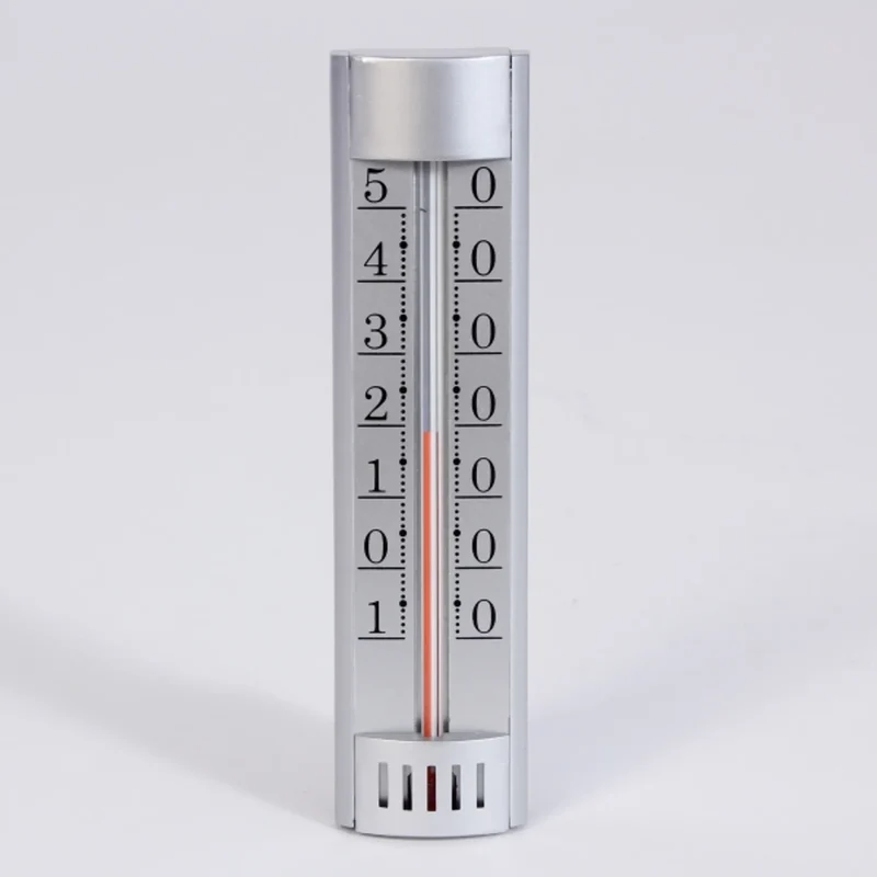 TERMOMETER INNE PLAST GRÅ 160X60MM