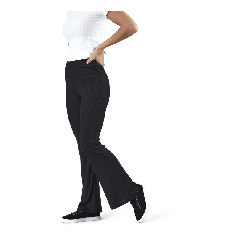 Toppy Mw Flared Pant Kac Black
