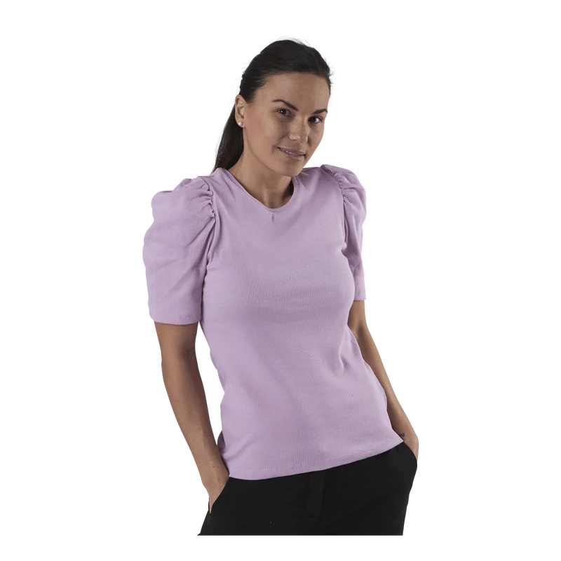 Anna Ss Top Purple