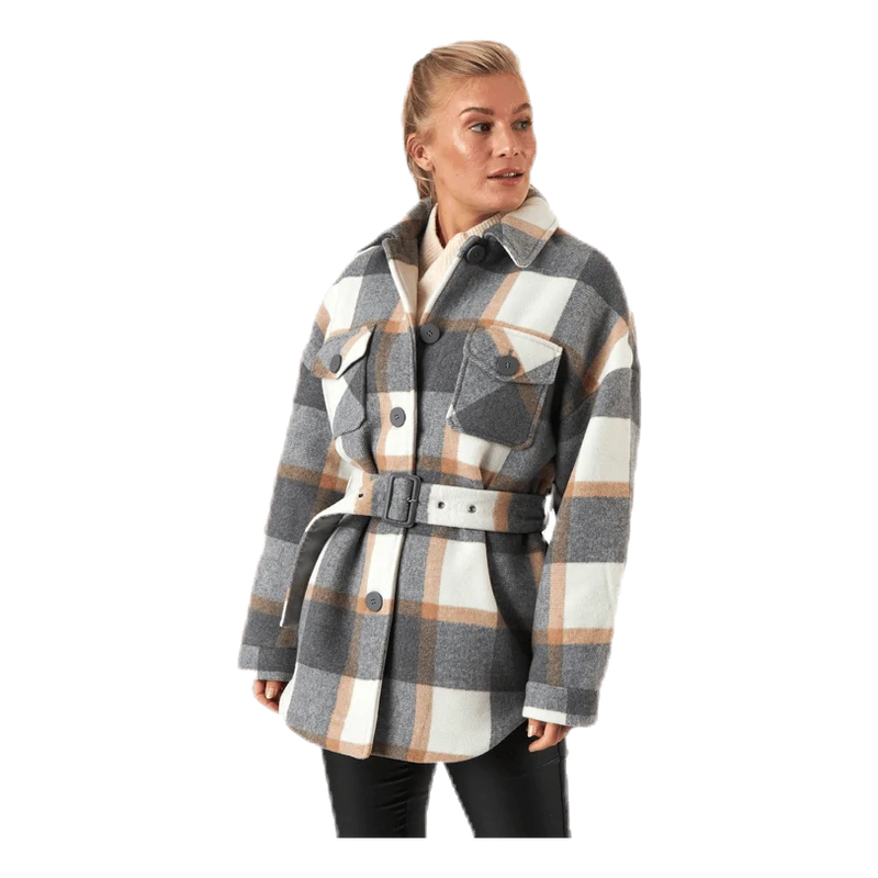 Selma Overshirt Jacket Grey