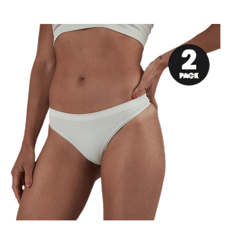 Ymmi Thong 2-Pack White