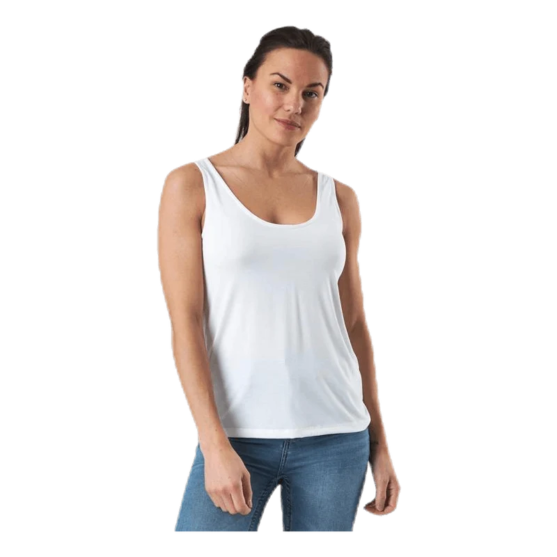 Kamala Tank Top White