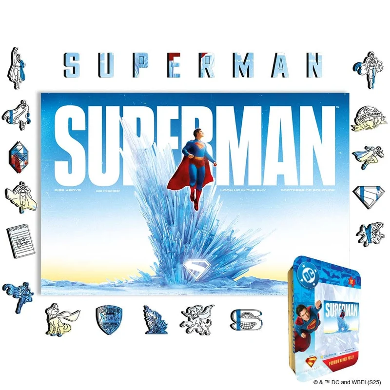 Superman, Höj Dig Själv – Träpussel