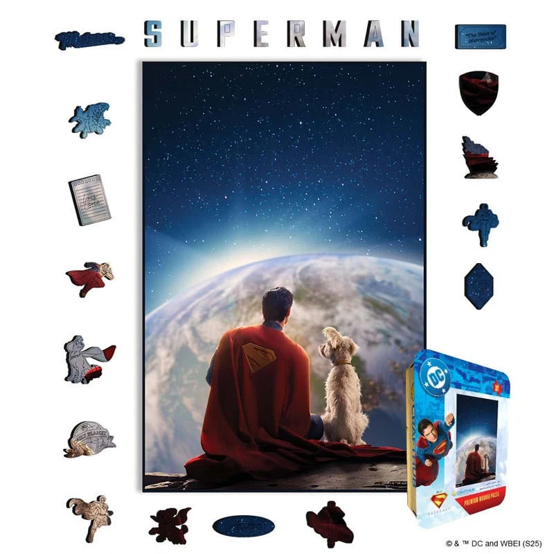 Superman & Krypto – Träpussel