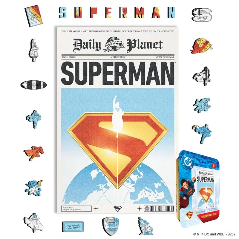Superman, Daily Planet – Träpussel