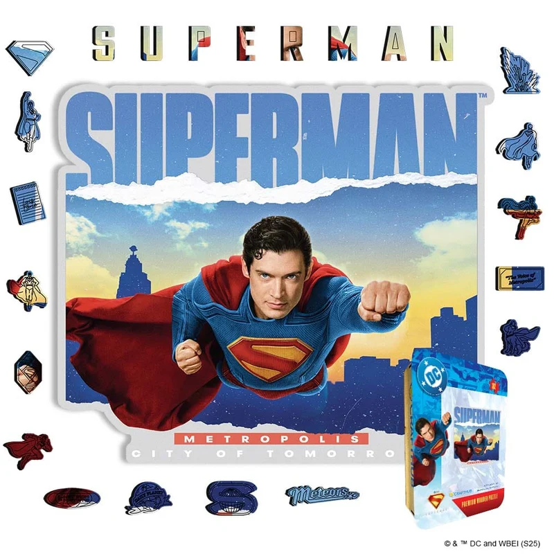 Superman, Flyg Högre – Träpussel