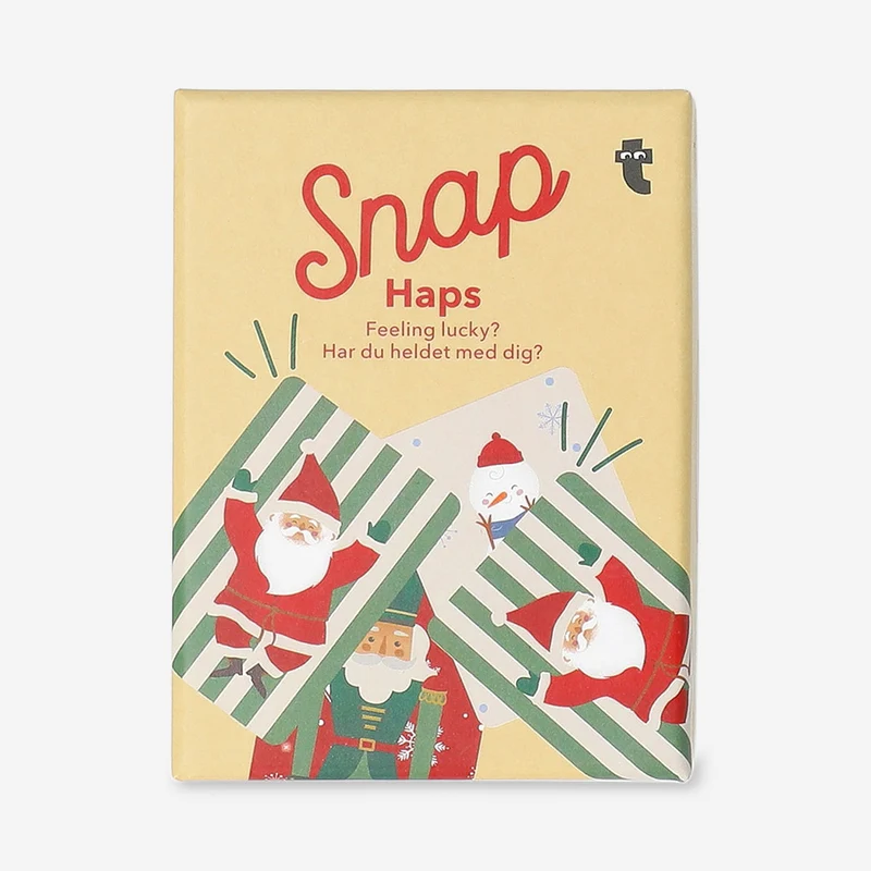 Christmas snap card game