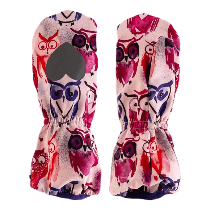 Maja Softshell Mittens Pink